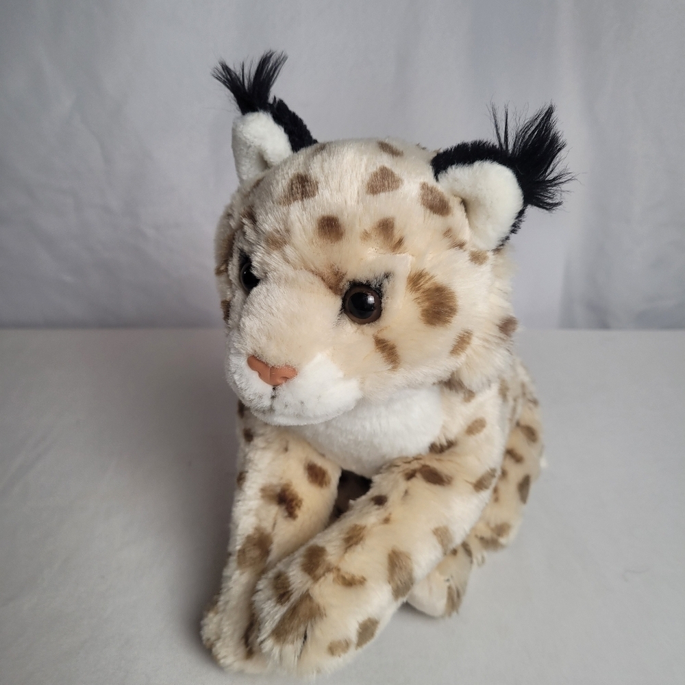 Toys R Us Spotted Lynx Bobcat Plush Stuffed Animal - Picture 3 of 7